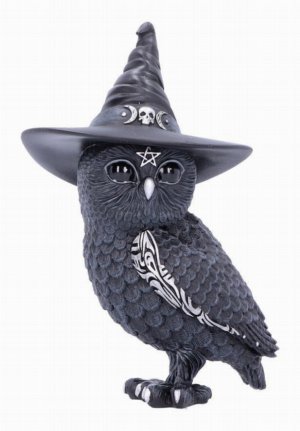 Photo #1 of product B5239S0 - Owlocen Witches Hat Occult Owl Figurine