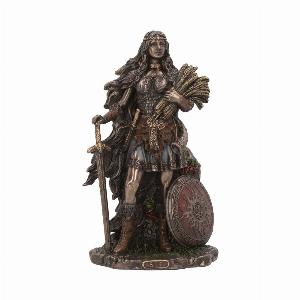 Photo #1 of product D6115W2 - Sif Goddess of Earth and Family Bronze Figurine 22cm