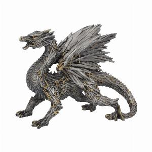 Photo #1 of product U4072M8 - Swordwing Dragon Figure Forged From The Blades Of Enemies 29.5cm