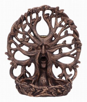 Photo #1 of product D6748A24 - Father of the Forest Tree Backflow Incense Burner 16.3cm