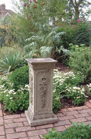 Photo of Floral Stone Plinth