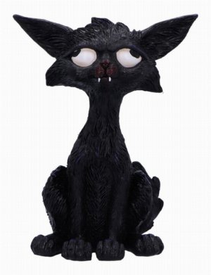 Photo #1 of product D6753A24 - Kat Black Cat Figurine 20cm