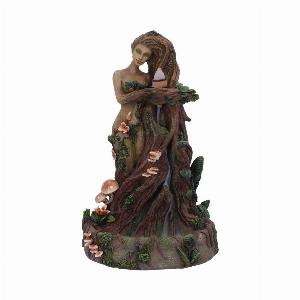 Photo #1 of product D5328S0 - Lady Earth Female Tree Spirit Natural Backflow Incense Burner