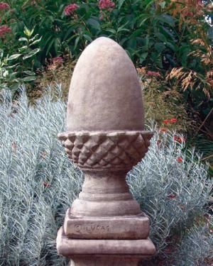 Photo of Large Acorn Stone Finial