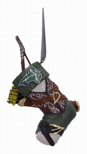 Photo #1 of product B6491X3 - Lord of the Rings Collectible Legolas Stocking Hanging Ornament 8.8cm