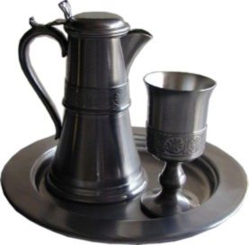 Photo of Medieval Pewter Flagon