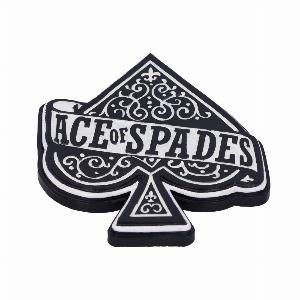 Photo #1 of product B5368S0 - Officially Licensed Set of Four Motorhead Ace of Spades Resin Coasters