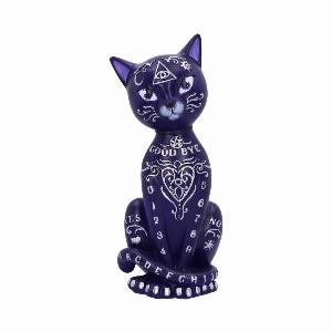 Photo #1 of product B5266S0 - Purple Mystic Kitty 26cm Ouija Cat Figurine