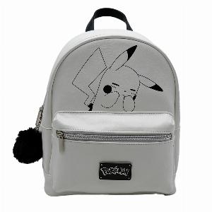 Photo #1 of product C6257W2 - Pokmon Pikachu Backpack White 28cm