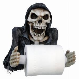 Photo #1 of product AL50354 - Skeleton Grim Reapers Revenge Toilet Roll Paper Holder