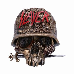 Photo #1 of product B5577T1 - Officially Licensed Slayer Eagle Helmet Skull Logo Trinket Box