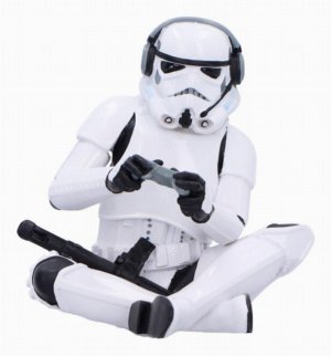 Photo #1 of product B6954A25 - Original Stormtrooper Game On! Gamer Figurine