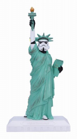 Photo #1 of product B6281X3 - Officially Licensed Original Stormtrooper Statue of Liberty Figurine 23.5cm
