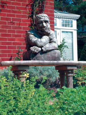 Photo of The Gardener Stone Sculpture