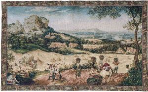 Phot of The Hay Harvest By Pieter Bruegel Wall Tapestry
