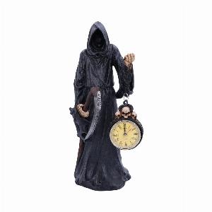 Photo #1 of product U5840U1 - Reaper Holding Clock Figurine 39.5cm
