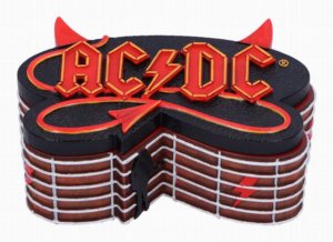 Photo #1 of product B6641B24 - ACDC Logo Guitar Inspired Box