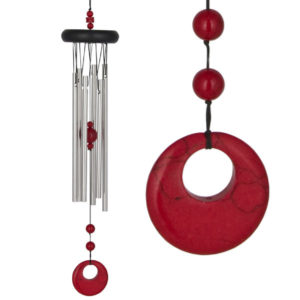Photo of Chakra Red Coral Wind Chime (Woodstock)