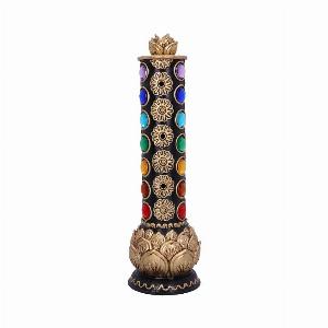 Photo #1 of product U5989V2 - Chakra Totem Incense Burner 31cm
