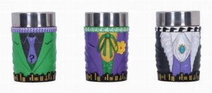 Photo #1 of product B6636B24 - DC Batman Villain Mini Cup Set Featuring The Joker, The Riddler and The Penguin