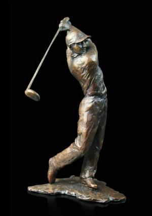 Photo of Golfer Bronze Figurine (Limited Edition) Michael Simpson