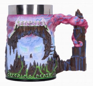 Photo #1 of product B6939A25 - Metallica Creeping Death Artwork Inspired Tankard