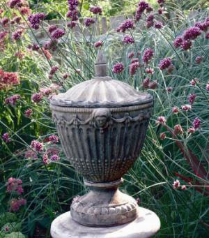 Photo of Olympic Stone Urn with Lid