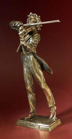Photo of Paganini Bronze Figurine