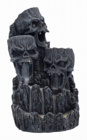 Photo #1 of product D1823E5 - Skull Backflow Incense Tower Incense Holder