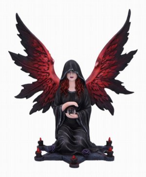 Photo #1 of product D6857C24 - The Foreseer Dark Angel Figurine