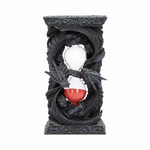 Photo #1 of product C0789C4 - Time Guardian Hour Glass Gothic Dragon Sand Timer