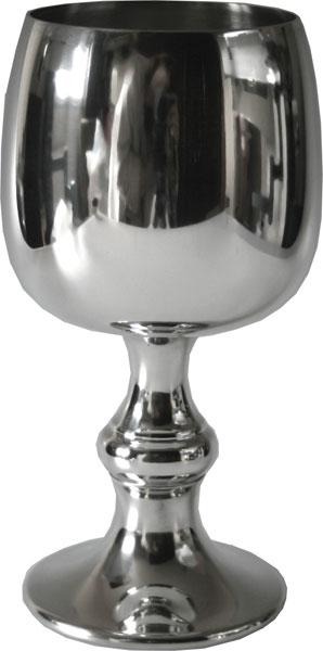 Photo of Tulip Pewter Goblet (Large)