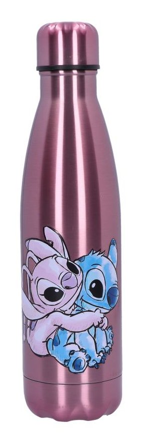 Photo #1 of product C6379X3 - Disney Stitch and Angel Stainless Steel Water Bottle 500ml