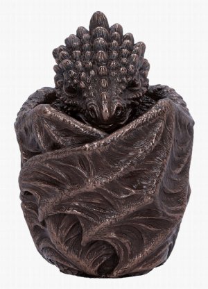 Photo #1 of product D6576Y3 - Bronze Dragon Snuggle Box