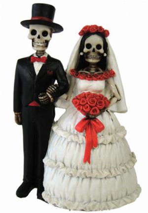 Photo of Eternally Yours Skeleton Figurines