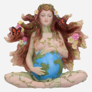 Photo #1 of product D6529Y3 - Gaea Mother of all Life figurine (painted)