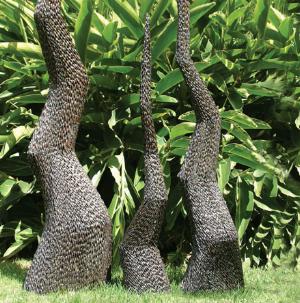 Photo of Garden Spire Sculptures Set