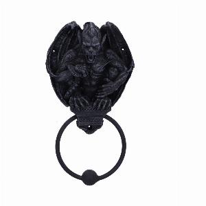 Photo #1 of product D5982W2 - Grotesque Gothic Door Knocker 21.8cm