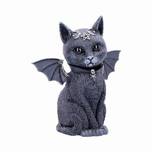 Photo #1 of product B5237S0 - Large Malpuss Winged Occult Cat Figurine