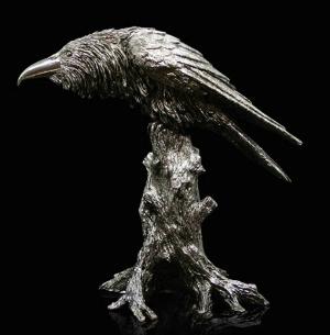 Photo of Raven Designer Sculpture 22 cm Paul Szeiler
