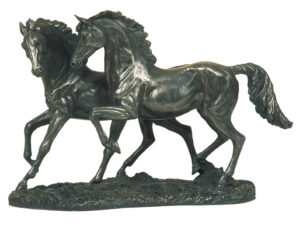 Photo of The Chase Bronze Horse Sculpture