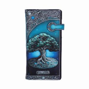 Photo #1 of product B5174R0 - Tree of Life Pagan Moon Embossed Purse