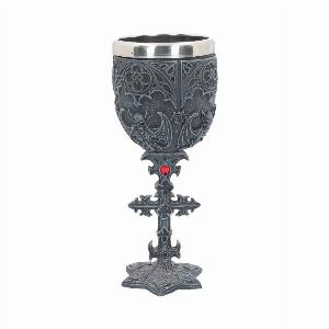 Photo #1 of product NEM2248 - Vampires Goblet Gothic Horror Bat Wine Glass