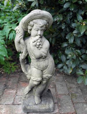 Photo of Autumn Swain Girl Stone Statue