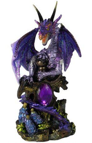 Photo of Galeru Purple Crystal Dragon Figurine (Alator)