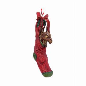 Photo #1 of product B5906V2 - Anne Stokes Magical Arrival Hanging Ornament 13.5cm