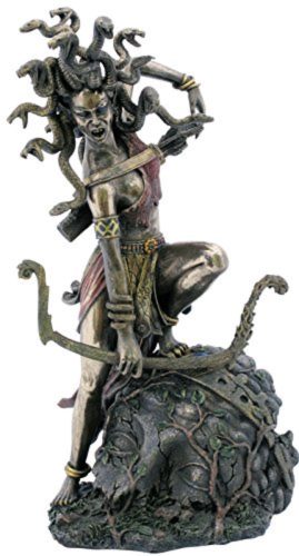 Photo of Medusa Bronze Figurine 27 cm