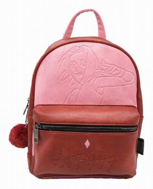 Photo #1 of product C6389X3 - Naruto Anime Sakura Backpack in Pink 28cm
