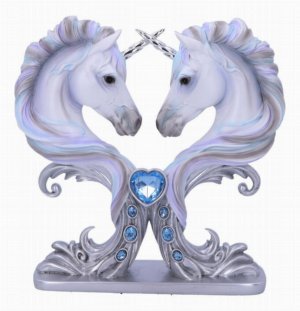 Photo #1 of product B4885P9 - Pure Affection Baroque Unicorn Bust Figurine