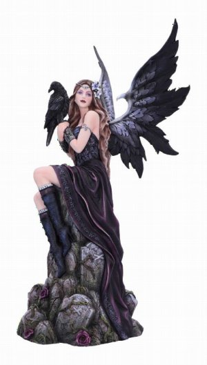 Photo #1 of product D6425X3 - Ravina Raven Fairy Figurine 38cm